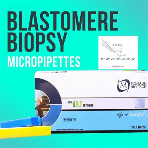 Borosilicate Glass Blastomere Biopsy Micropipettes at best price in Vadodara