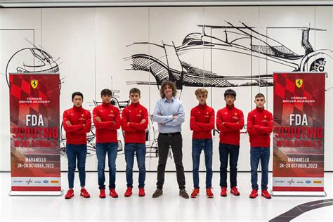 Ferrari Driver Academy: six young talents compete for a 2024 spot as final selection begins