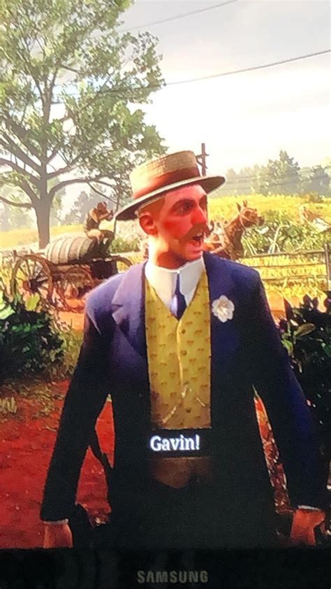 Where’s Gavin? : r/RDR2