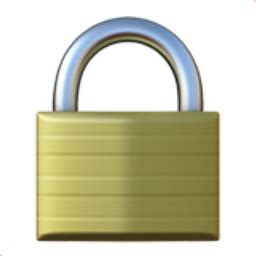 Locked Emoji (U+1F512)