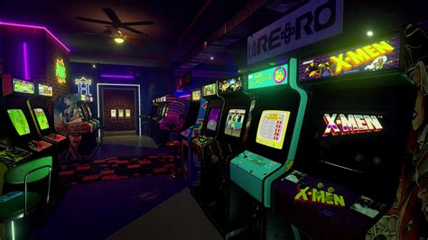 Retro Arcade Room Live Wallpaper - WallpaperWaifu