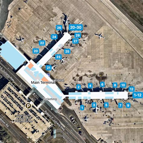 Hartford Bradley Airport Map: Guide to BDL's Terminals