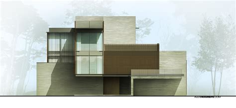 Exterior Elevation: Shadow Tweaking | Visualizing Architecture