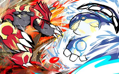 Primal Groudon | Primal Kyogre by ishmam on DeviantArt