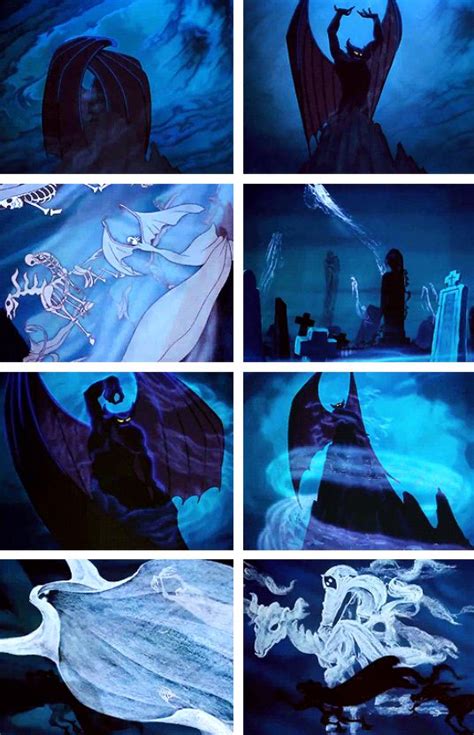 Mussorgsky's "Night on Bald Mountain" from Walt Disney's "Fantasia" (1940) | Fantasia disney ...