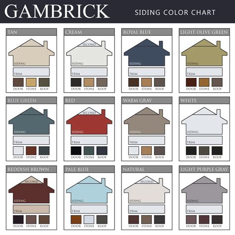 Vinyl Siding Color Combinations