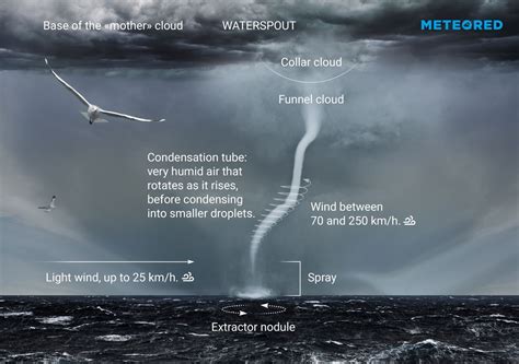 What is a waterspout?