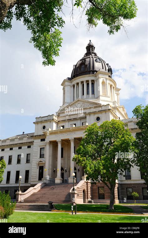 South Dakota State Capitol Building Complex Stock Photo - Alamy