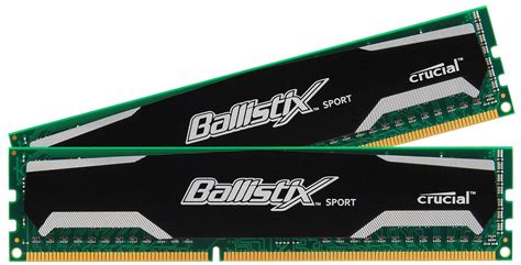 Crucial DDR3 Ballistix Sport 1600MHz CL9 Memory Kits