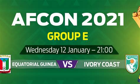 AFCON - Equatorial Guinea Vs Ivory Coast - Group E | Hollywoodbets ...