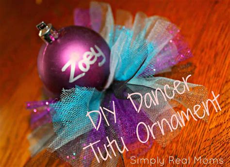 DIY Dancer Tutu Ornament