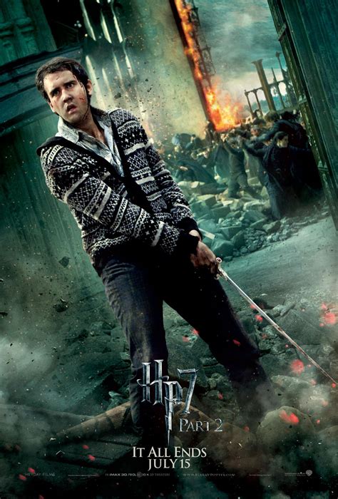 Deathly Hallows Part 2 Action Poster: Neville Longbottom [HQ] - Harry Potter Photo (22731880 ...