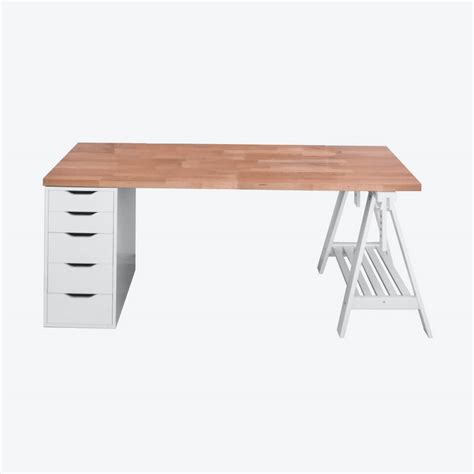 Compact Office Desk with Built-in Storage – CUSPS AND HINGES FURNITURE