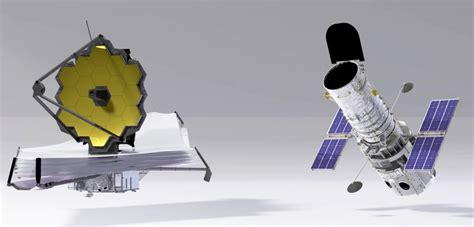 Comparison: Webb vs Hubble Telescope - Webb/NASA