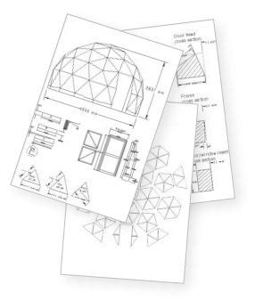 Geodesic dome plans