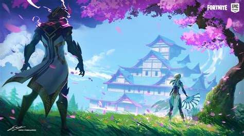 ArtStation - Fortnite Loading Screen (Mizuki)