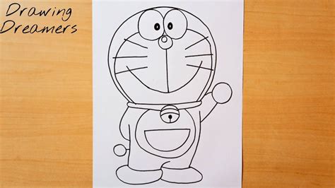 Outline Drawings, Step By Step Drawing, Doraemon, The Dreamers, Art, Art Background, Kunst, Line ...