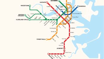 Mbta Red Line Map Boston