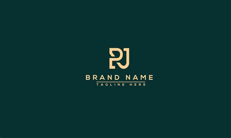 RJ Logo Design Template Vector Graphic Branding Element. 10813392 Vector Art at Vecteezy