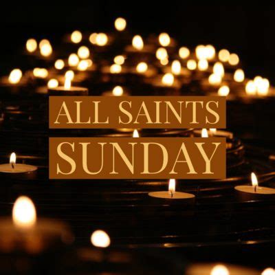 All Saints' Sunday - Ascension Lutheran Church