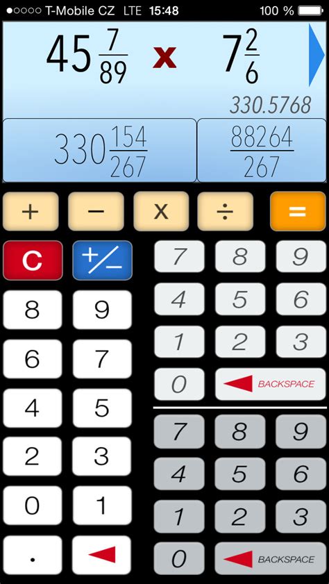 Calculator of Fractions Review | Educational App Store