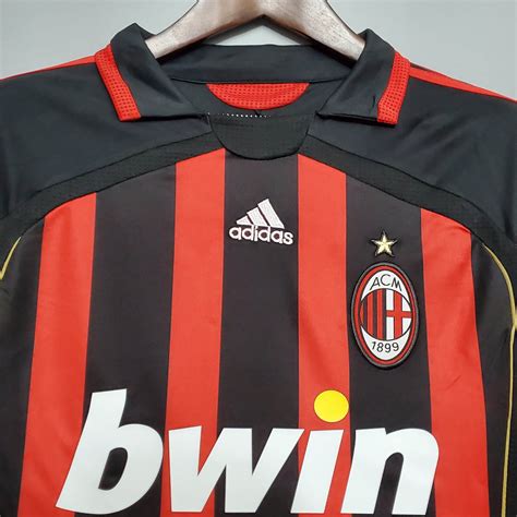 The Retro Kits | AC Milan 2006/2007 Home kit - Long sleeve