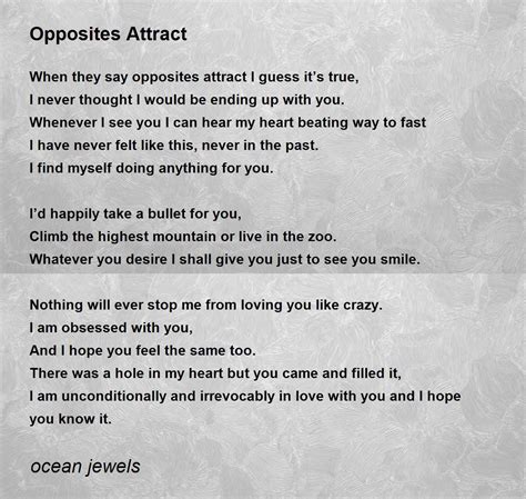 Opposites Attract Love