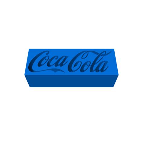 Coca Cola Logo | 3D models download | Creality Cloud