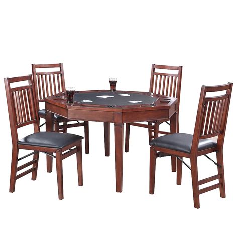 Hathaway Broadway 48-in Folding Poker Table & Chairs Set | The Home Depot Canada