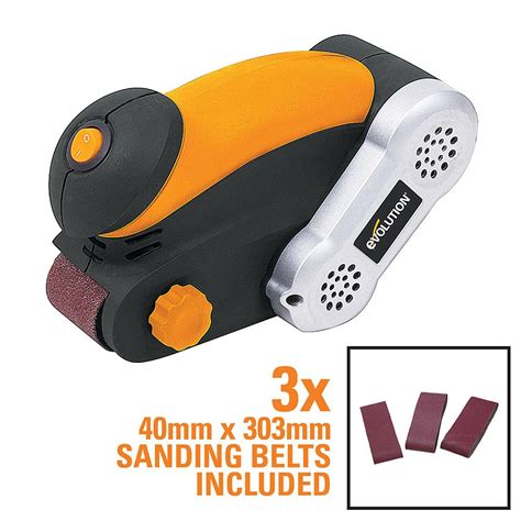 Mini Belt Sander (230v) | Evolution Power Tools Ltd.