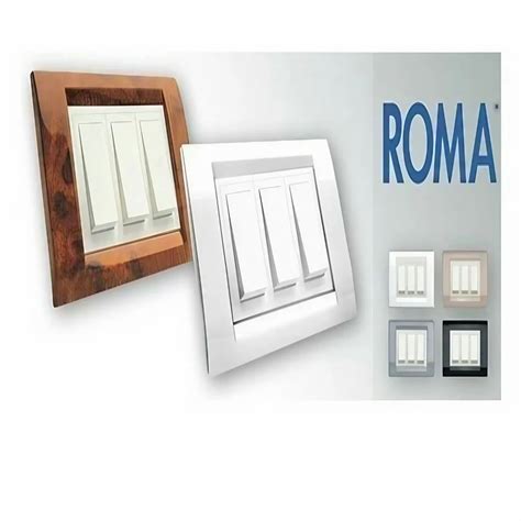 6A Anchor Roma Modular Switches, 1M, 1 Way at ₹ 44/piece in Pune | ID: 20629700888