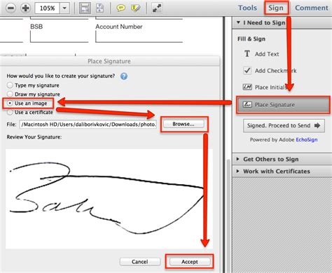 How to place your signature using Adobe Reader 11 – xSource