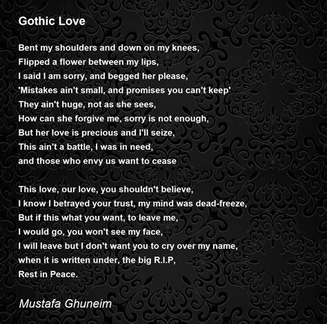 Gothic Love Poems