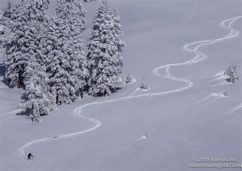 February Snow conditions Mount Shasta - MT SHASTA TOUR GUIDE