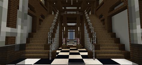 Minecraft Mansion Stairs