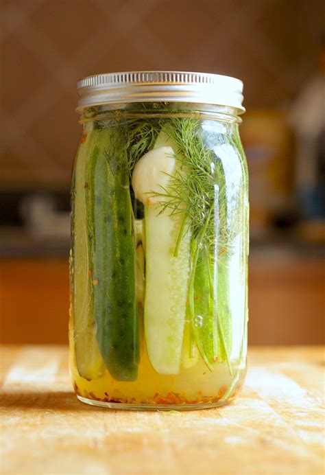 Making Dill Pickles