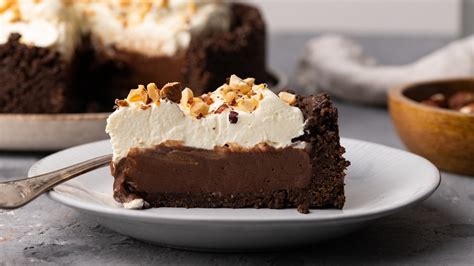 Dark Chocolate Hazelnut Mud Pie Recipe