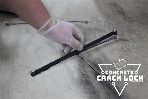 Concrete Crack Lock | Rhino Carbon Fiber