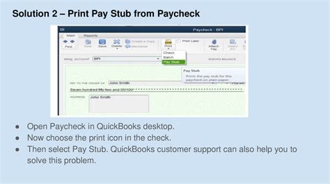 How to Print Pay Stubs in QuickBooks Desktop? - презентация онлайн