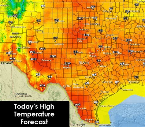 Summer Heat Continues with Excessive Heat Index Temperatures • Texas Storm Chasers