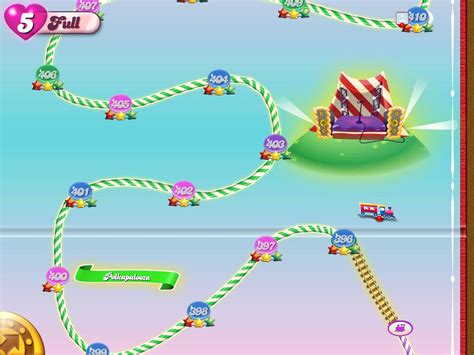 Candy Crush Saga Map