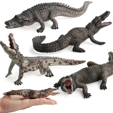 High Quality Action & Toy Figures Collection Gift for Kids Crocodile Simulation Animal Model-in ...