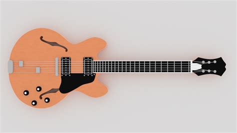 Epiphone Riviera P94 - Works in Progress - Blender Artists Community