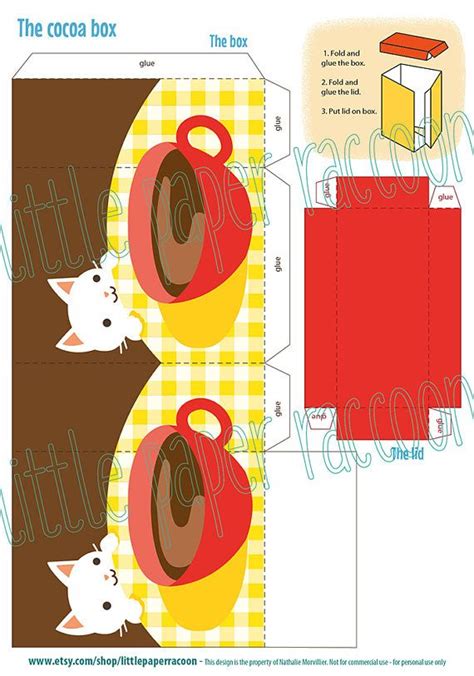 DIY Papercraft Kit Food Playset Pdf Paper Toy Breakfast Pretend Play Printable Pdf Play Food ...