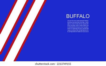 Buffalo Bills American Footbal Team Uniform Stock Vector (Royalty Free ...