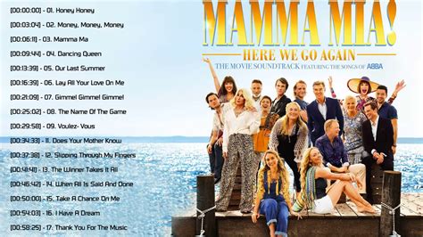 Mamma Mia Soundtrack ♡♡ Mamma Mia Soundtrack Playlist ♡♡ Mamma Mia ...