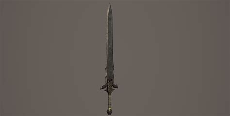 ArtStation - Crucible-inspired sword