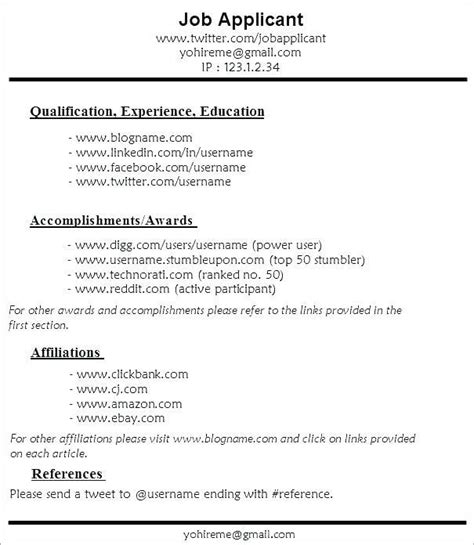 Resume Examples Hobbies | Resume examples, Good resume examples, Resume template examples