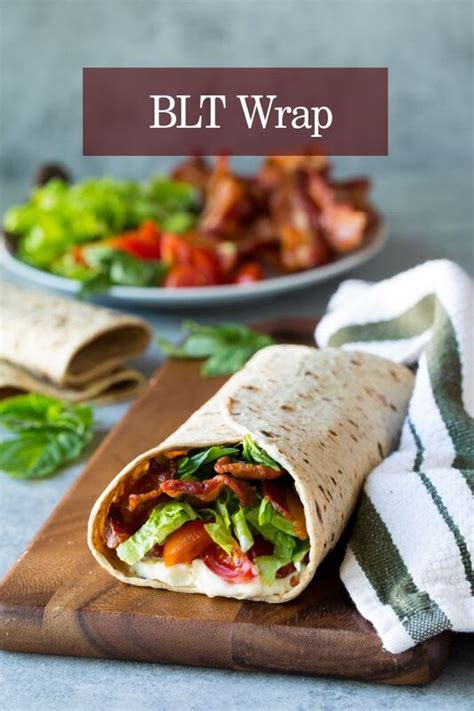 BLT Wrap Sandwich - Flatoutbread