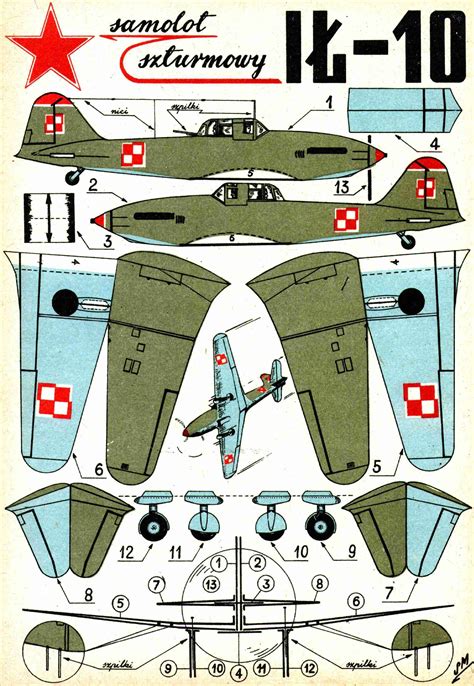 Printable Paper Plane Model Template - Get What You Need For Free